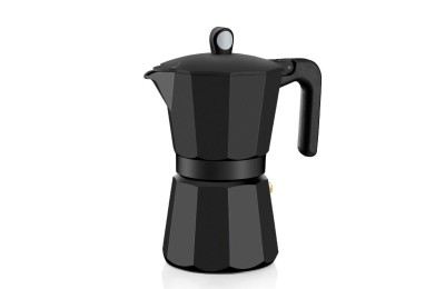 CAFETERA NOIR 6 TAZAS INDUCTION ALUM. MONIX