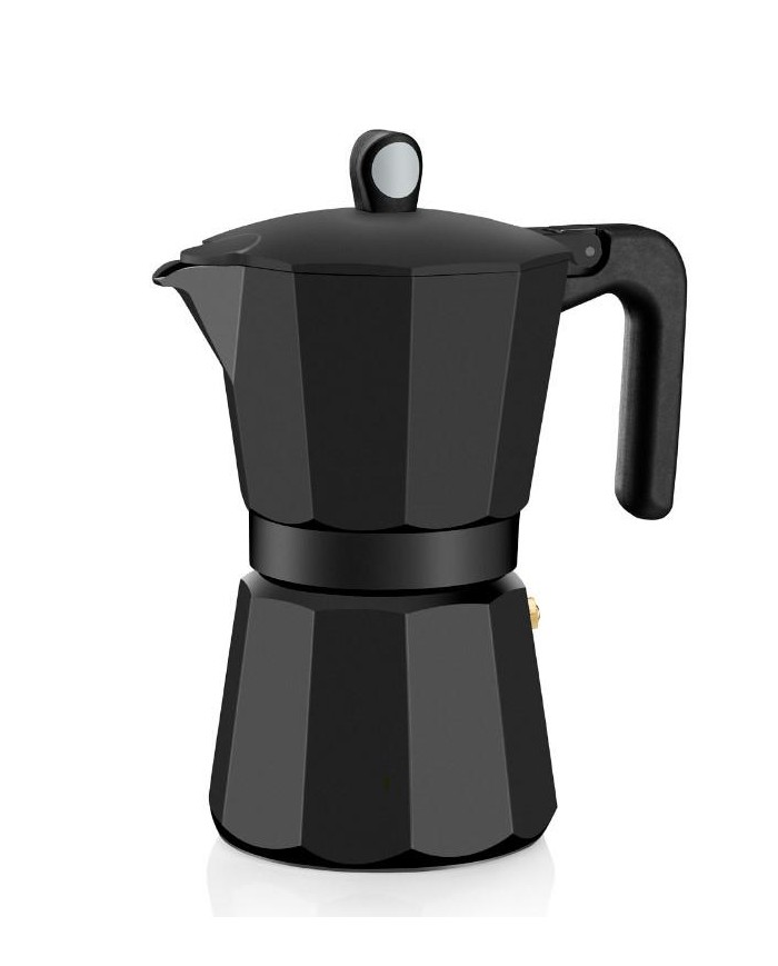 CAFETERA NOIR 6 TAZAS INDUCTION ALUM. MONIX