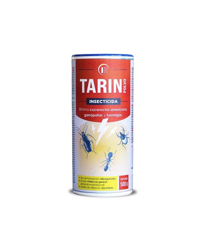 INSECTICIDA PULGAS 500GRS. POLVO TARIN