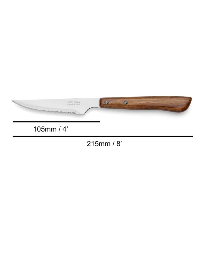 CUCHILLO ARCOS CHULETERO PERLADO 105MM.