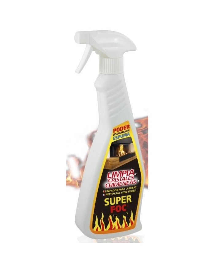 LIMPIACRISTALES ESTUFA SUPER FOC 500ML.