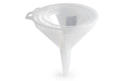 EMBUDOS PLASTICFORTE TRANSP. 12/14/16CMS. (SET 3 UDS.)
