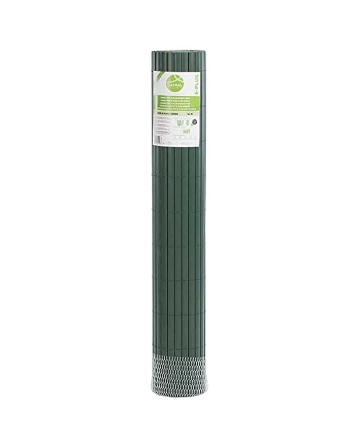 CAÑIZO PVC E-PLUS VERDE 1'0 MT. ROLLO 3 MTS.