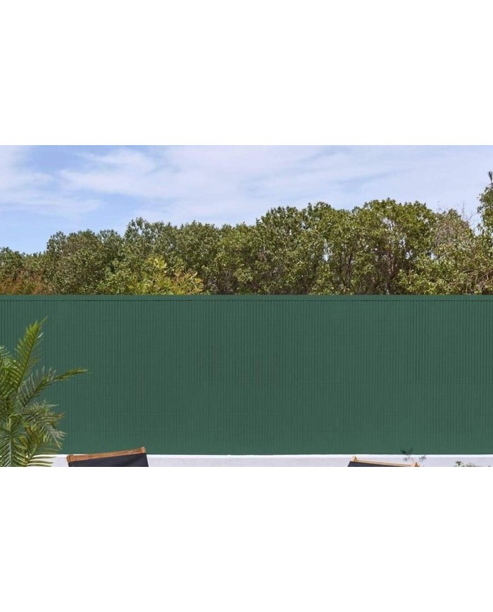 CAÑIZO PVC E-PLUS VERDE 1'0 MT. ROLLO 3 MTS.