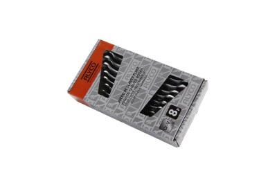 LLAVE FIJA  6-7/20-22MM. ALYCO ORANGE 8 PZAS.