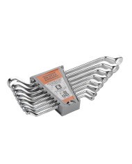 LLAVE CODO  6X7-20X22 MM. JUEGO 8 PZAS. ALYCO ORANGE