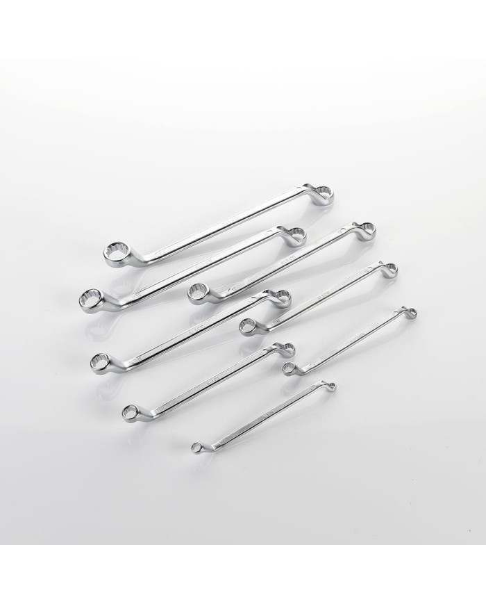 LLAVE CODO  6X7-20X22 MM. JUEGO 8 PZAS. ALYCO ORANGE