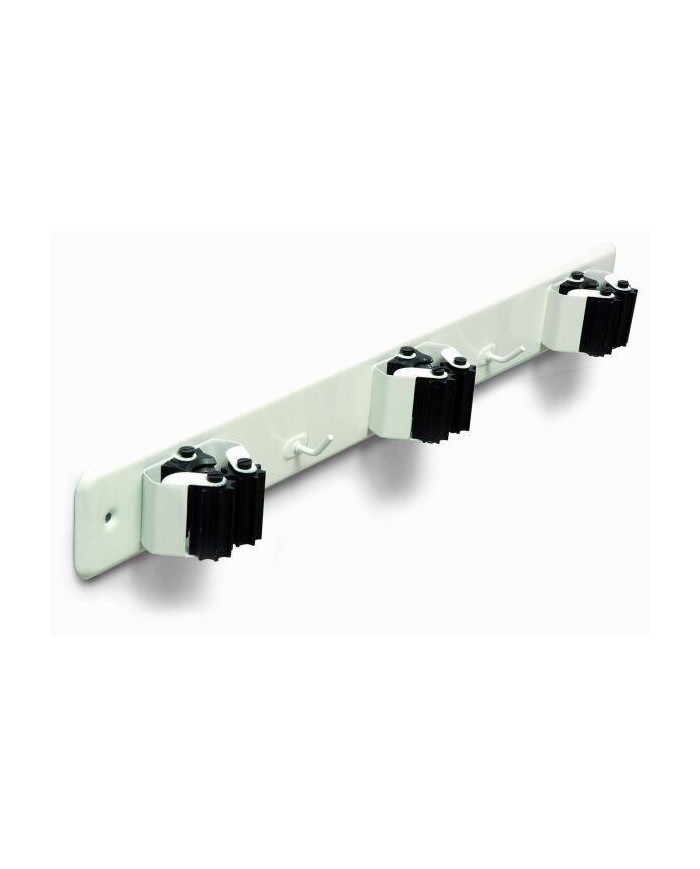 COLGADOR 3 ESCOBAS BRINOX LACADO/RODILLO