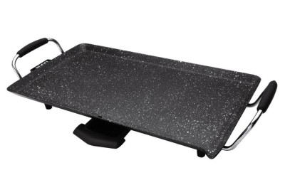 PLANCHA DE ASAR ELECTRICA SOGO MARMOL 1800 W.