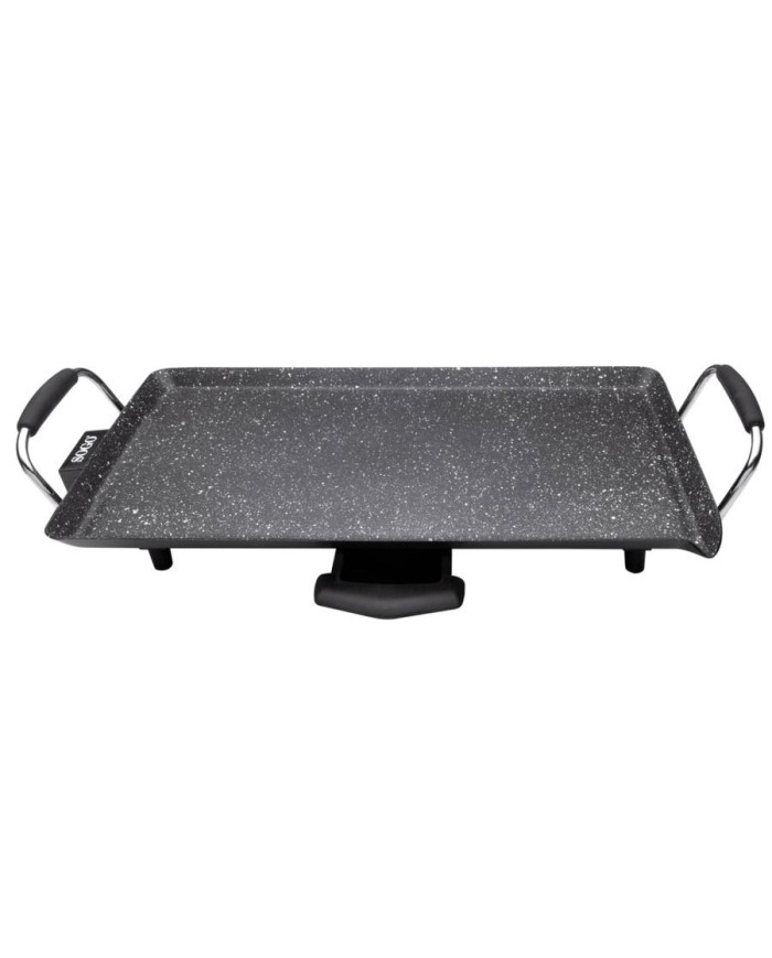 PLANCHA DE ASAR ELECTRICA SOGO MARMOL 1800 W.