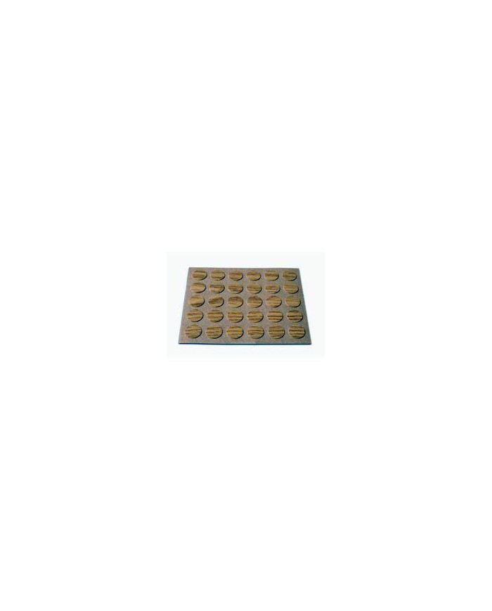 CUBRE TORNILLO BRINOX ROBLE 13MM. 30PZS.