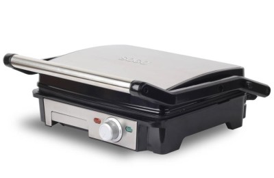 PLANCHA GRILL SANDWICHERA SOGO 4 REB. 2000W.