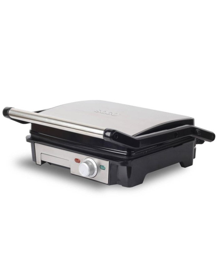 PLANCHA GRILL SANDWICHERA SOGO 4 REB. 2000W.