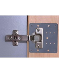 PLACA MICEL REPARACION BISAGRA CAZOLETA 90X90 MM.