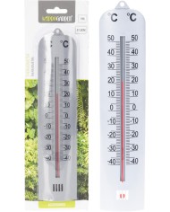 TERMOMETRO ANALOGICO PLATA 27,5CMS.