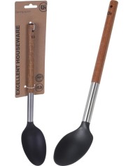 CUCHARA EH PERFORADA INOXIDABLE 32 CMS.