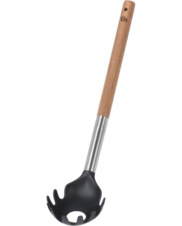 CUCHARA ESPAGUETIS EH PBT M/MADERA 32CM