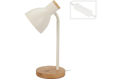 FLEXO SOBREMESA TABLE LAMP BLANCO