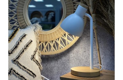 FLEXO SOBREMESA TABLE LAMP BLANCO