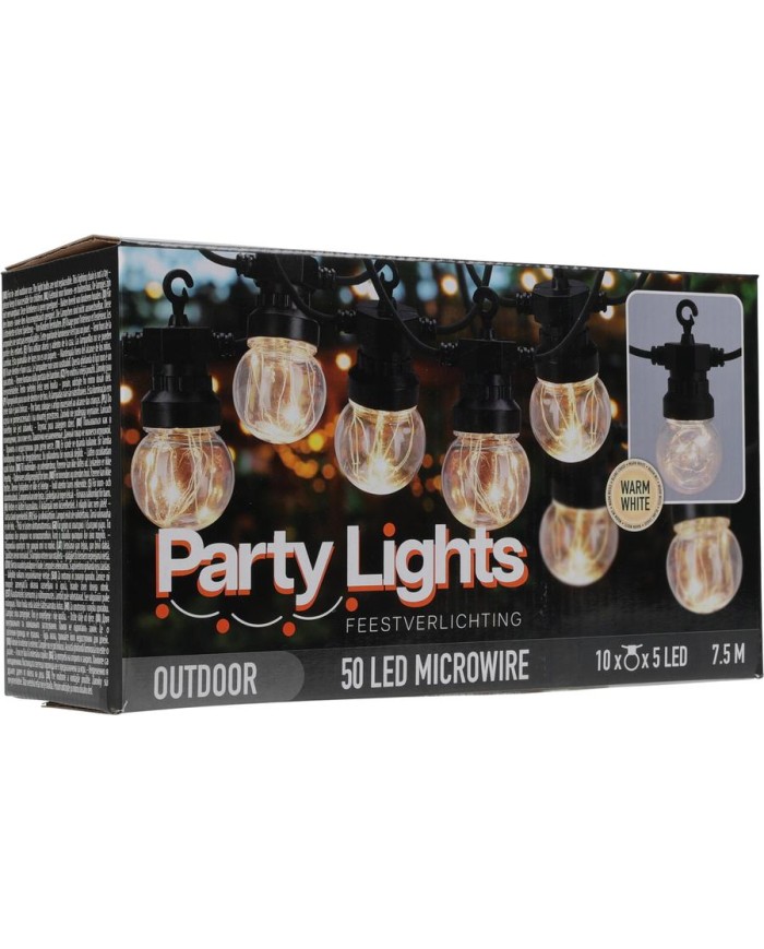 GUIRNALDA 50 LEDS 7'5 MTS. PARTY LIGHTS KOOP