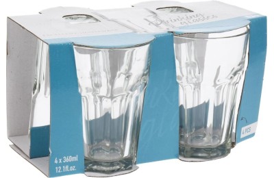 VASOS DE CRISTAL EXCELLENTH 360ML. 4 UDS.