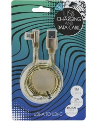 CABLE CARGADOR USB TIPO C KOOP 1 MTR.