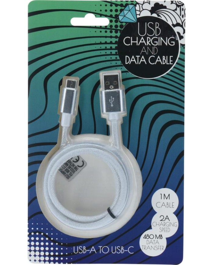 CABLE CARGADOR USB TIPO C KOOP 1 MTR.