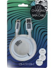 CABLE CARGADOR USB TIPO C KOOP 1 MTR.
