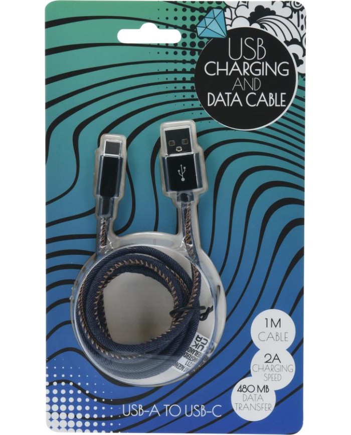 CABLE CARGADOR USB TIPO C KOOP 1 MTR.