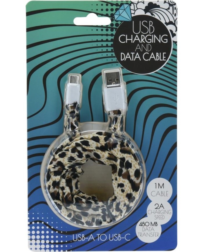 CABLE CARGADOR USB TIPO C KOOP 1 MTR.