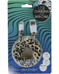 CABLE CARGADOR USB TIPO C KOOP 1 MTR.