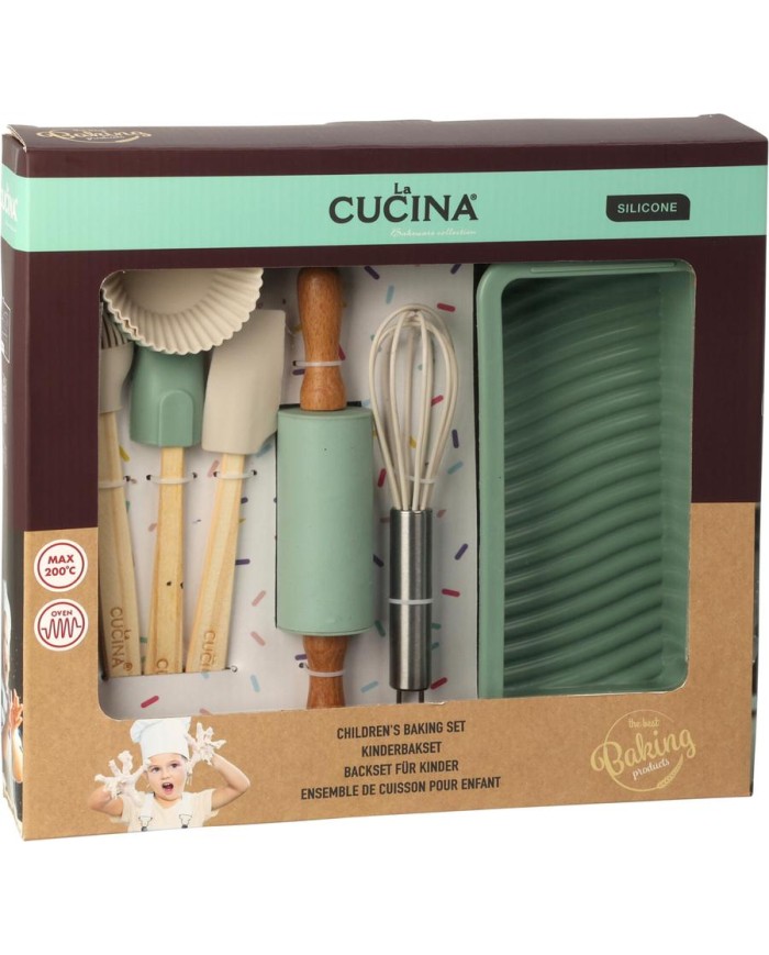 UTENSILIOS DE COCINA NIÑOS LACUCINA 12PZ