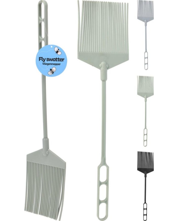PALA MATAMOSCAS FLECOS PLASTICO