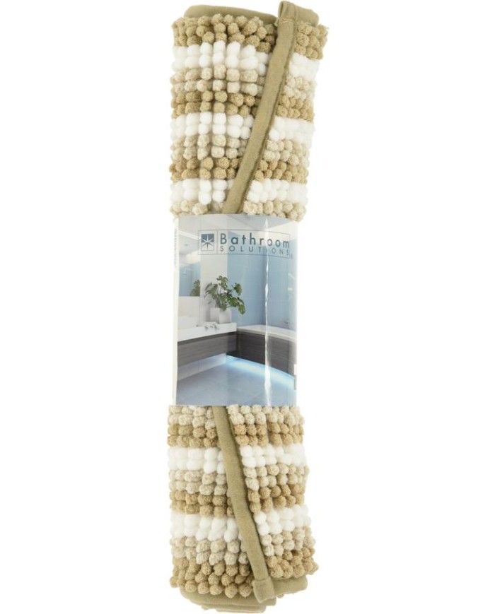 ALFOMBRA BAÑO RAYAS 60X40CMS. BATH SOLUTIONS