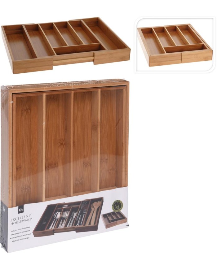 CUBERTERO EXTENSIBLE BAMBU 34X28CMS. EH