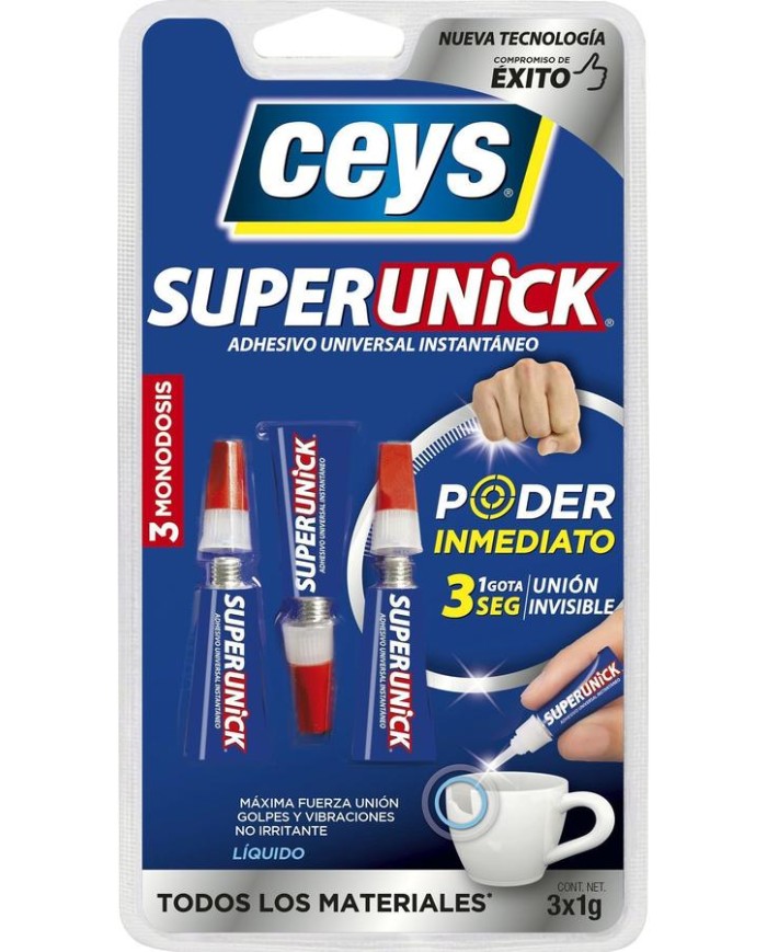 PEGAMENTO CEYS SUPERUNICK 3GR. B/3X1GRS