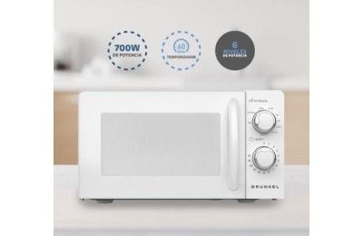 MICROONDAS GRUNKEL 20L. SIN GRILL 700W.