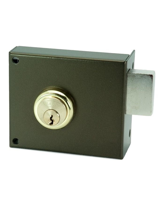 CERRADURA ILARGI 124A  8CM. DERECHA CILINDRO PERFIL