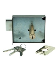 CERRADURA ILARGI 124A  8CM. DERECHA CILINDRO PERFIL