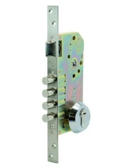 CERRADURA ILARGI SEGURIDAD NIQUEL 4220S-50MM. EMBUTIR