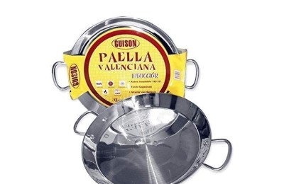 PAELLERA INOXIDABLE INDUCCION/VITRO GARCIMA 36CMS