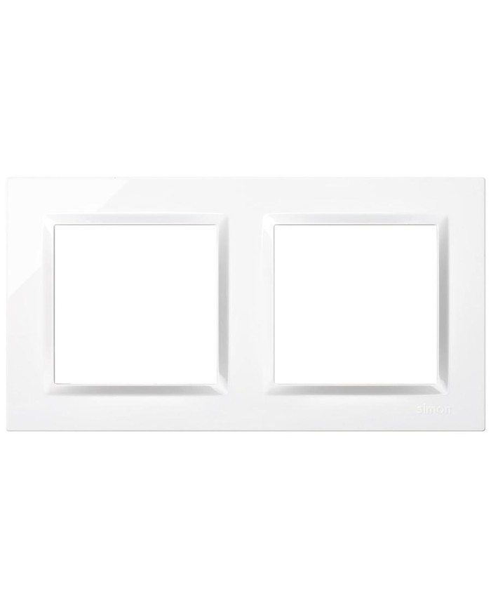 MARCO 2 ELEMENTOS SIMON 10 BLANCO 15'5X8'4X1'01 CMS.