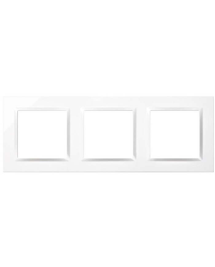 MARCO 3 ELEMENTOS SIMON 10 BLANCO 22'6X8'4X1'01 CMS.