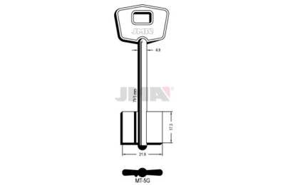 LLAVES BRUTO GORJA MT-5G     LATON