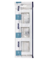 MARCO 3 ELEMENTOS SIMON 10 BLANCO 22'6X8'4X1'01 CMS.