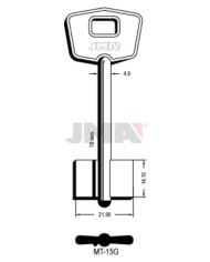 LLAVES BRUTO GORJA MT-15G     LATON