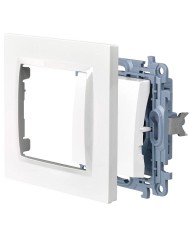 CONMUTADOR CRUCE SIMON 10 BLANCO 8'4X8'4X4'5 CMS.