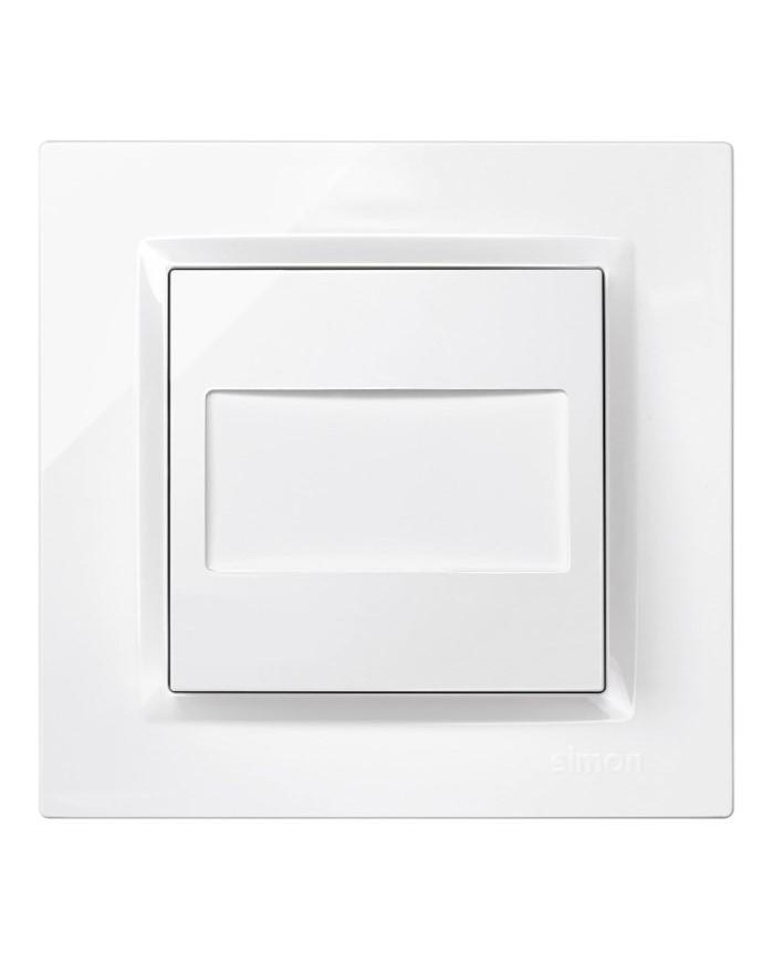 TAPA CIEGA SIMON 10 BLANCO 8'4X8'4X4'5 CMS.