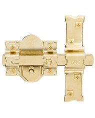 CERROJO FAC DORADO 923-RP/80 WH EXTRA LLAVE INCOPIABLE