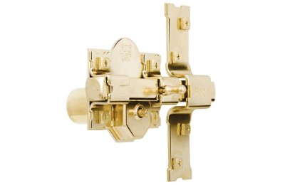CERROJO FAC DORADO 923-RP/80 WH EXTRA LLAVE INCOPIABLE